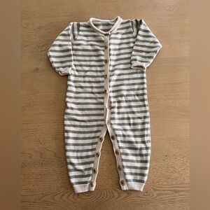 Hust and Claire sweater romper 6 months striped Scandinavian